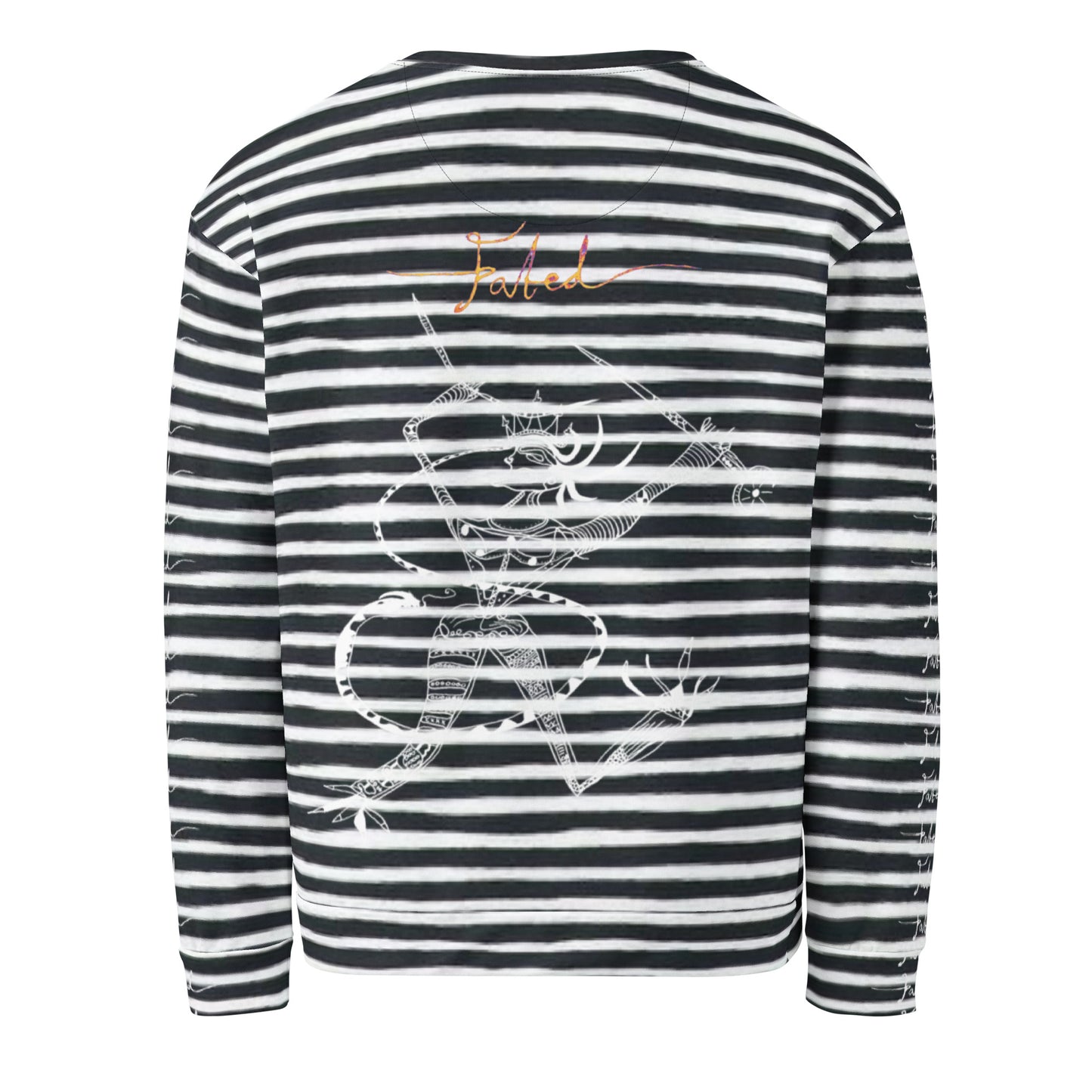 Fated BlackStripeWarrior Sweatshirt