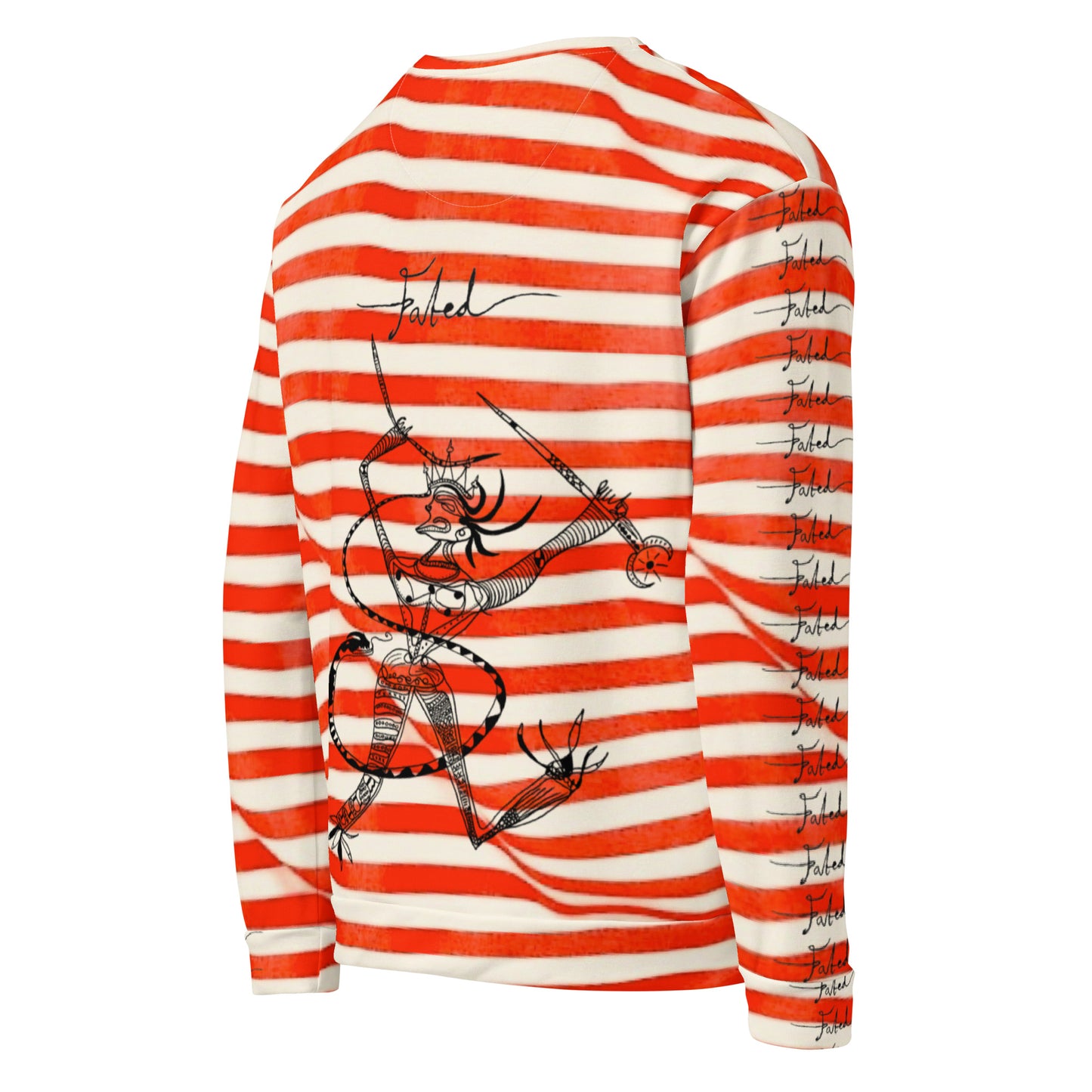 Fated RedStripeWarrior Sweatshirt