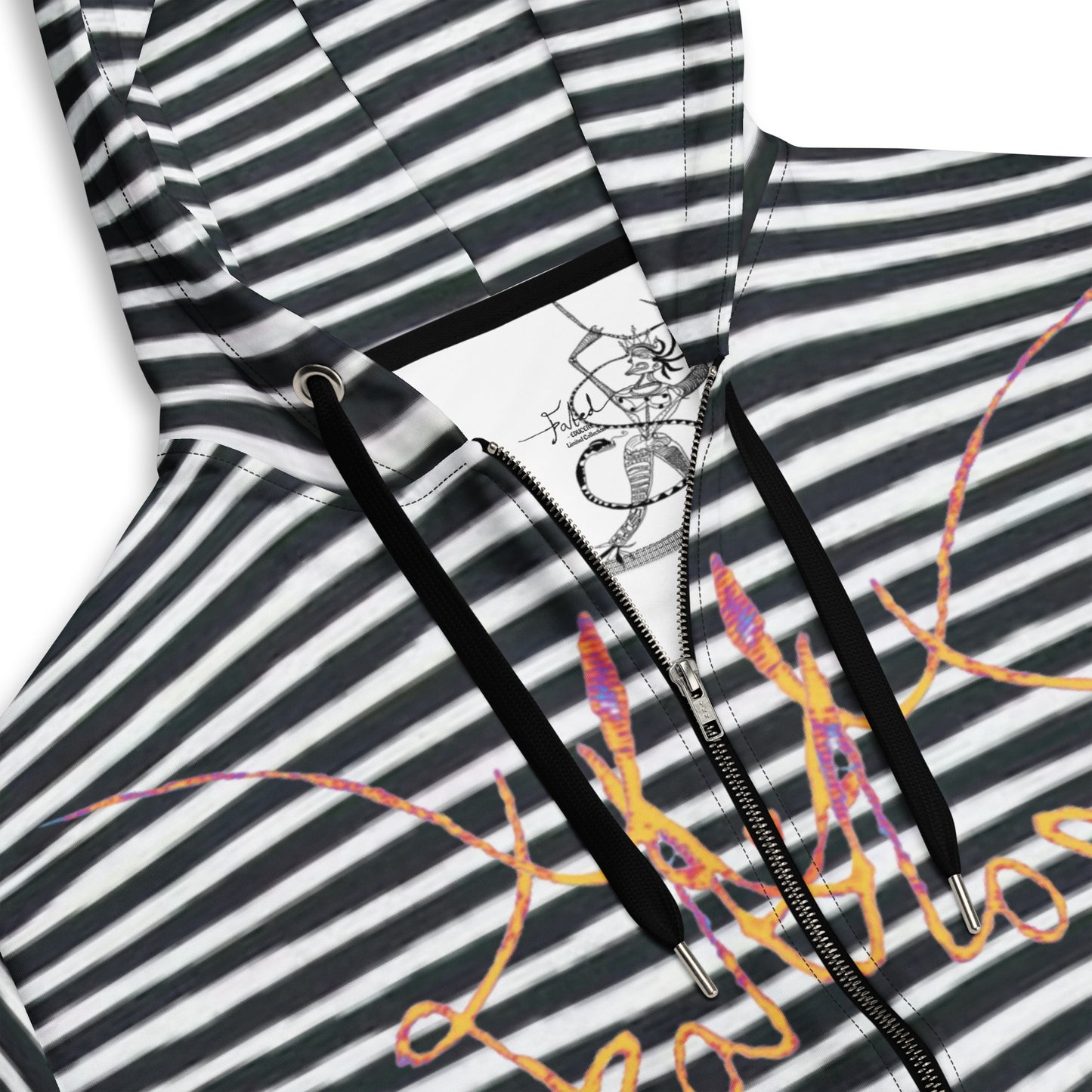 Fated BlackStripeWarrior Hoodie