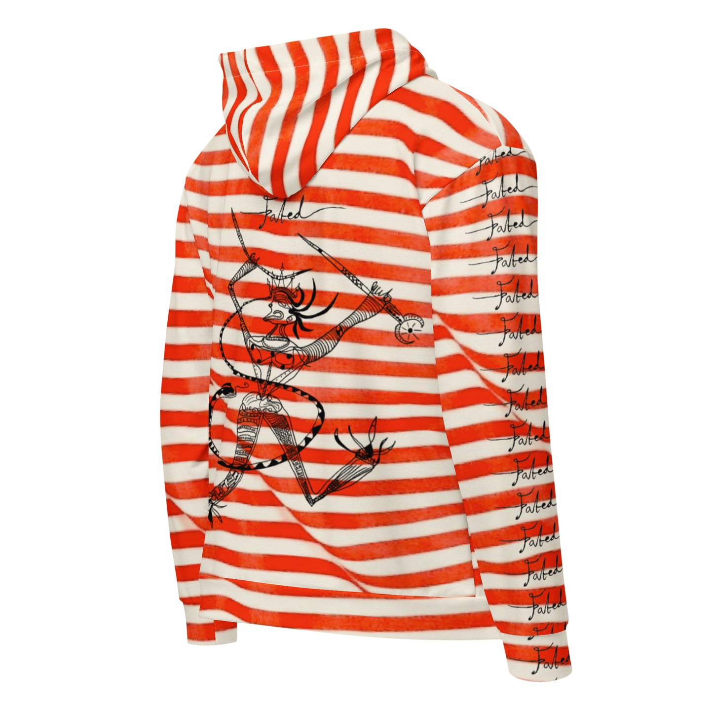 Fated RedStripeWarrior Hoodie