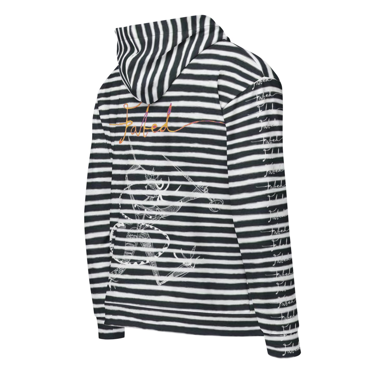 Fated BlackStripeWarrior Hoodie